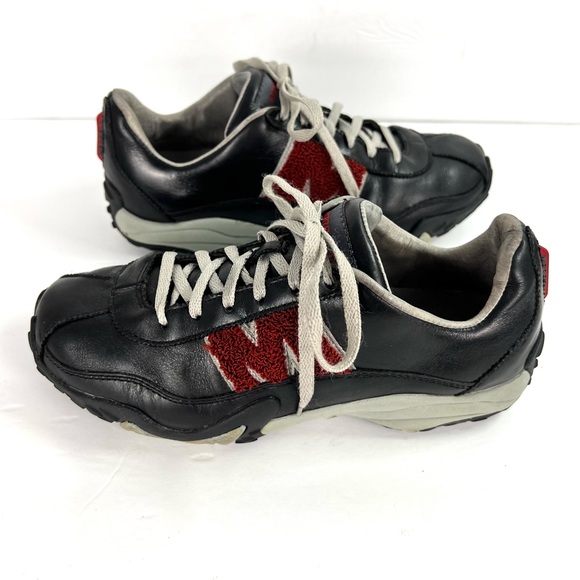 Merrell Sprint Varisty Leather Walking Casual Shoes size 8 Black Burgundy Comfy - Picture 2 of 12